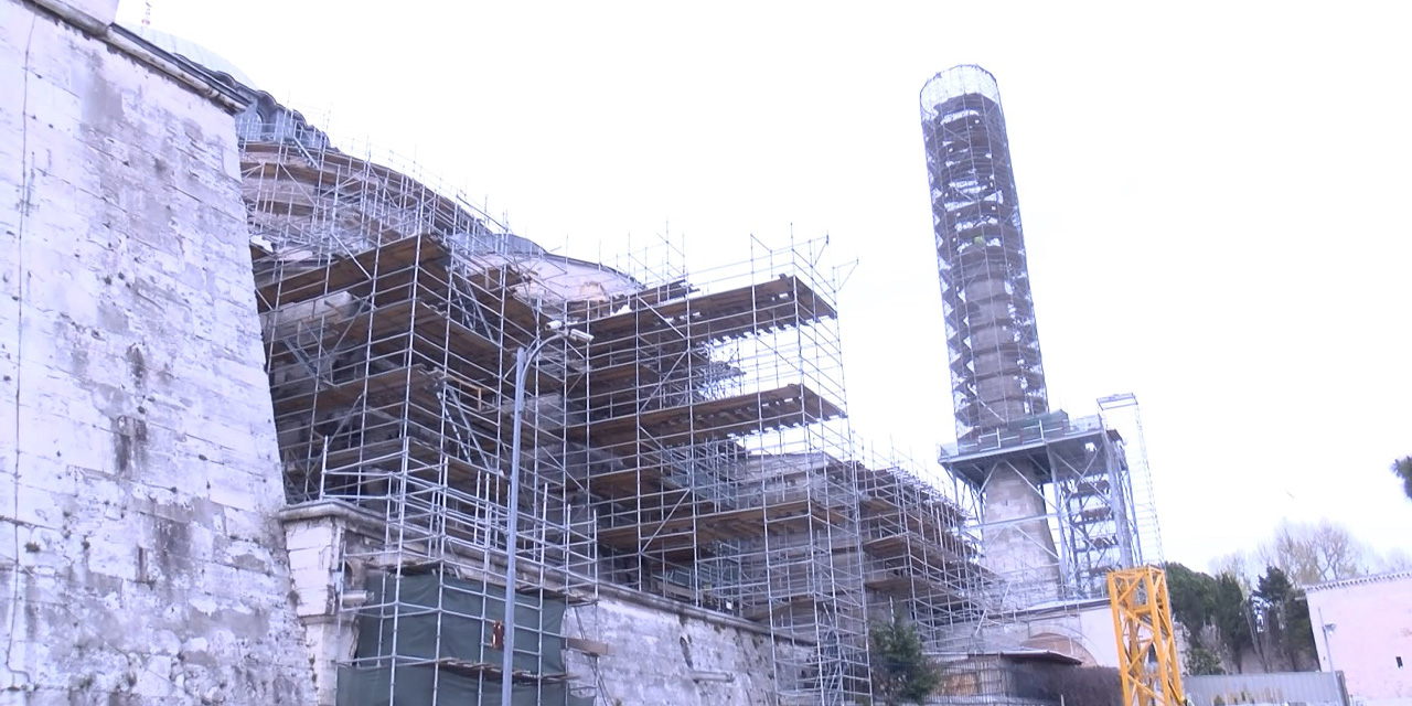 Ayasofya'da tarihi restorasyon başlıyor