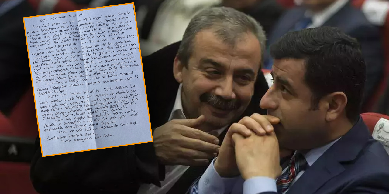 Selahattin Demirtaş'tan Sırrı Süreyya Önder'e mektup