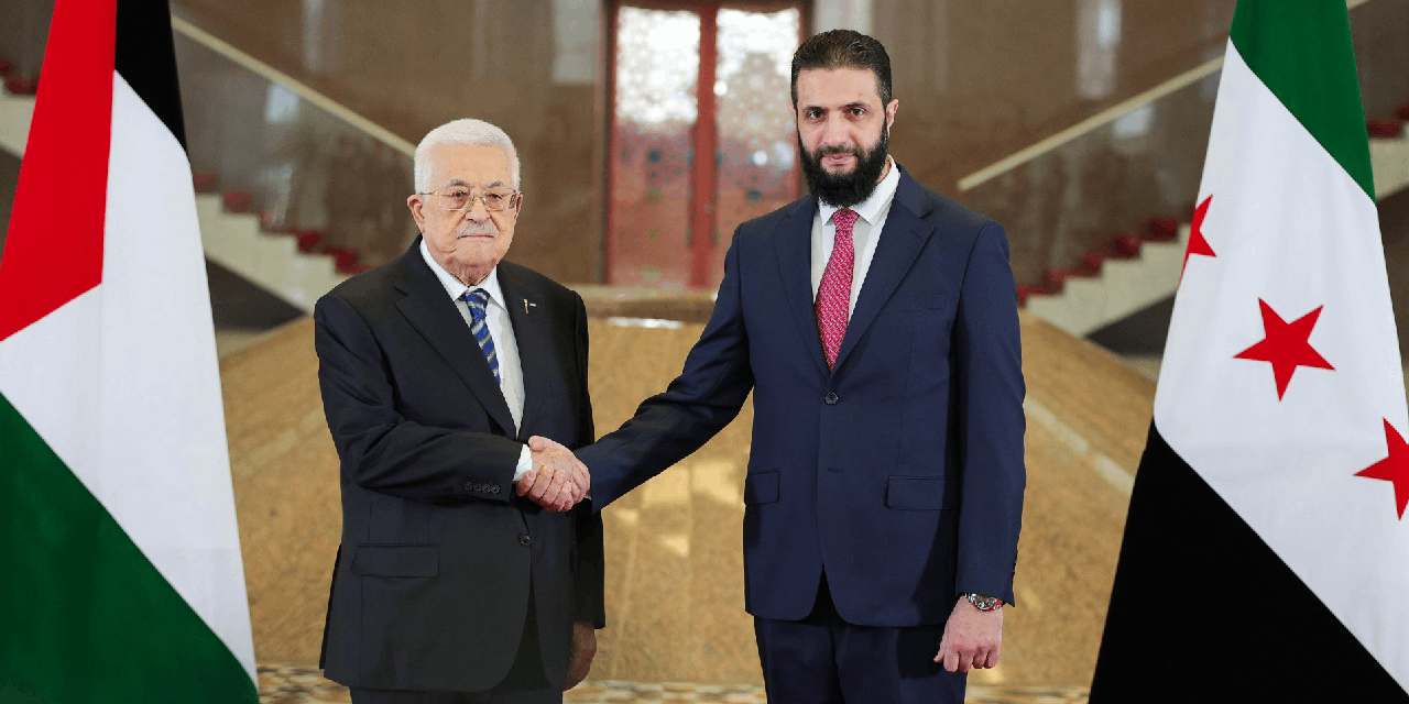 Filistin'den Şam'a ziyaret: Suriye Cumhurbaşkanı Şara Mahmud Abbas ile görüştü