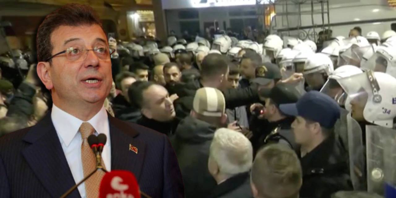 CHP'nin Filistin yürüyüşüne engel: İmamoğlu'ndan tepki geldi