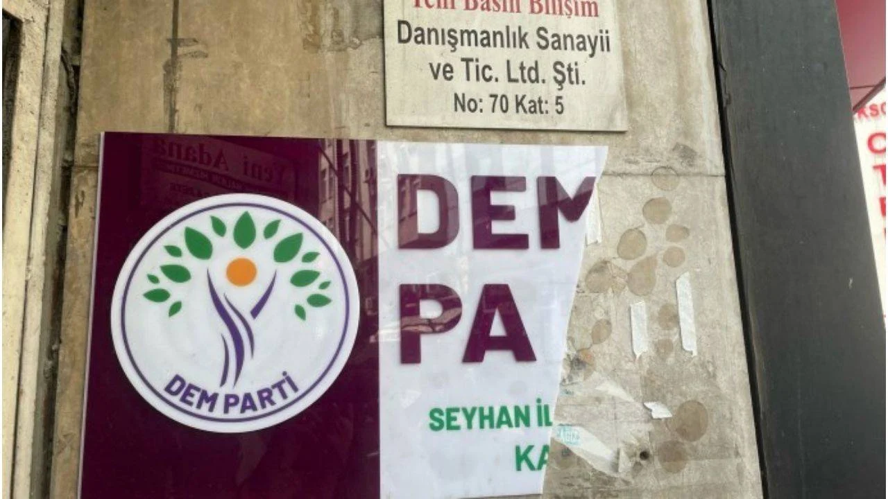 DEM Parti ilçe binasına saldırı: Failler aranıyor