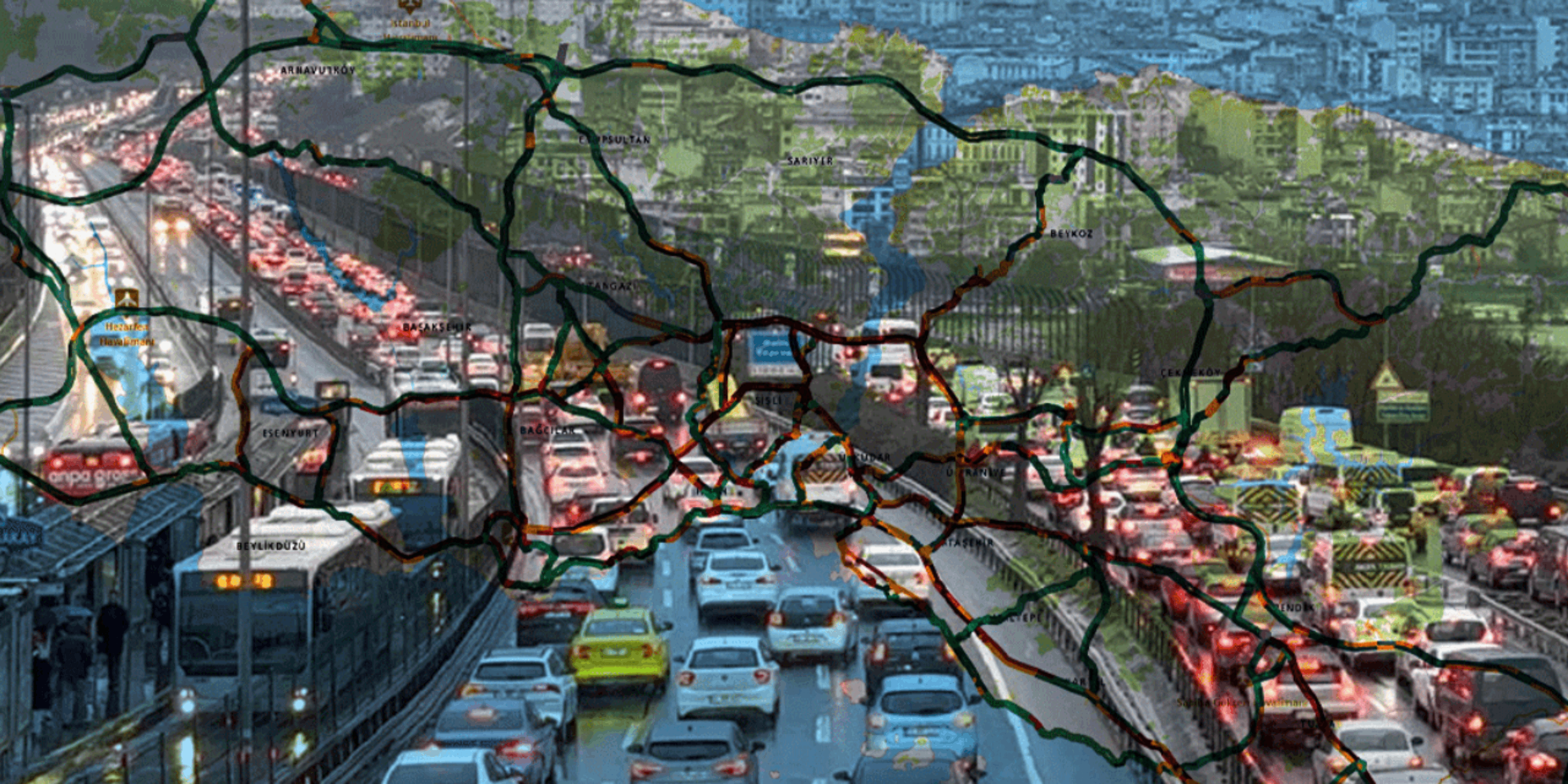 İstanbul fena sallandı: Trafik kilitlendi, benzin istasyonları doldu taştı