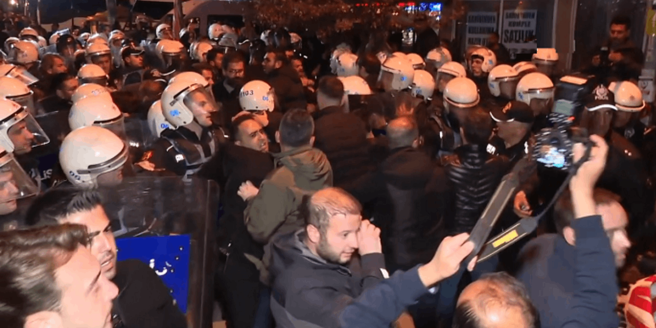 Ankara'da öğrencilerin eylemine sert müdahale