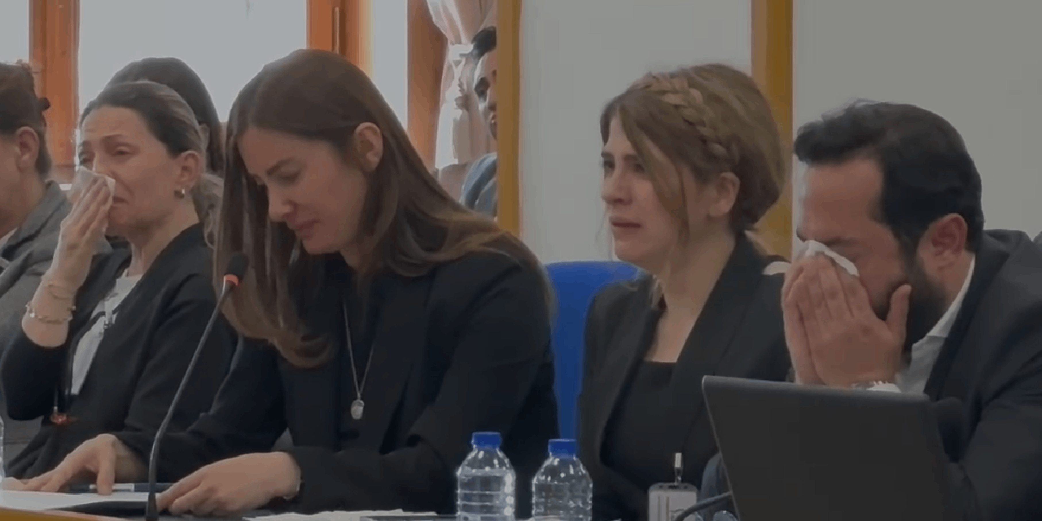 Tarifi olmayan acı: Oğlunun ölmeden önceki attığı ses kaydını Meclis’te dinletti