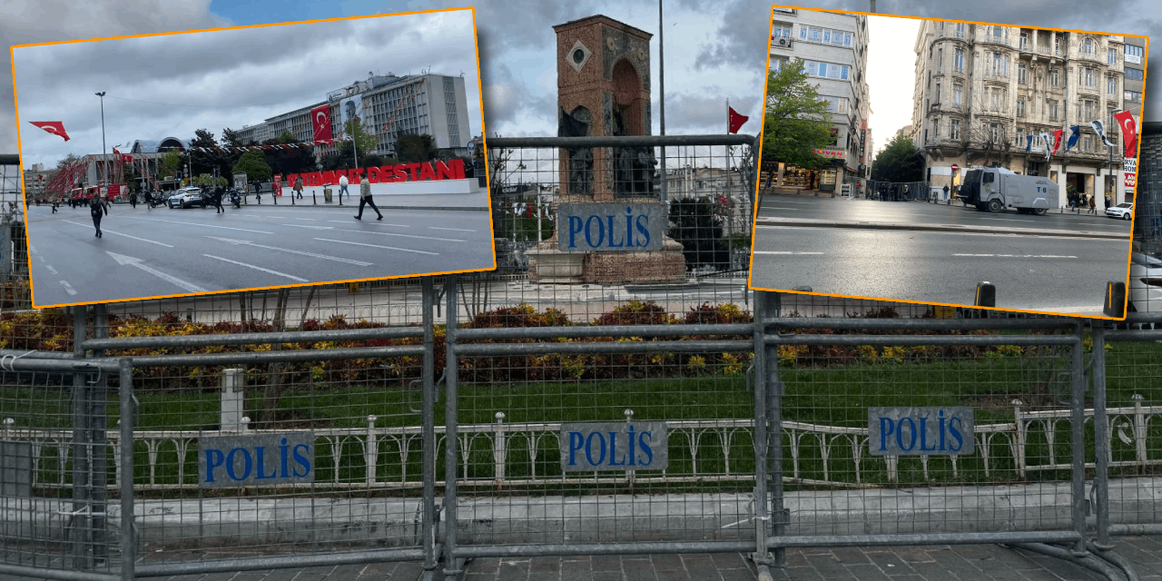 İstanbul'a karada ve denizde 1 Mayıs ablukası: Taksim'e çıkan yollar trafiğe kapatıldı