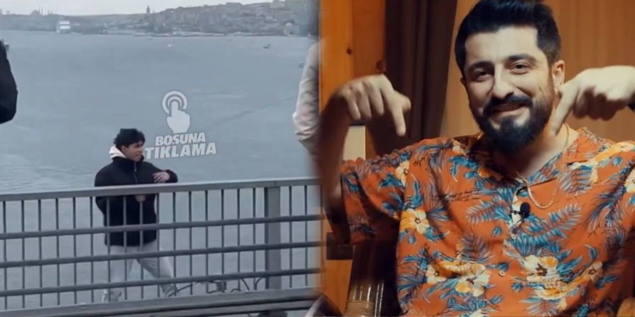 'Röportaj Adam' köprüde hayat kurtardı! Paylaşımı gündem oldu