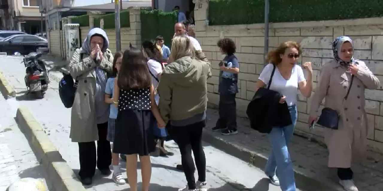 İstanbul'da okulda yangın paniği: Öğrenciler gözyaşlarına boğuldu