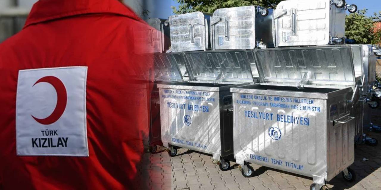 Depremde çadır satmıştı! Kızılay şimdi de çöp konteyneri satacak