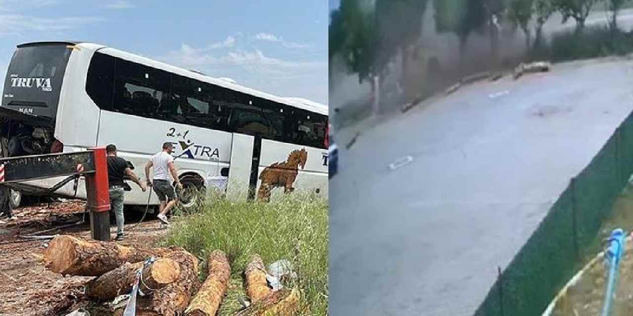 Feci kazada 8 kişi yaşamını yitirmişti: Kazanın görüntüleri ortaya çıktı