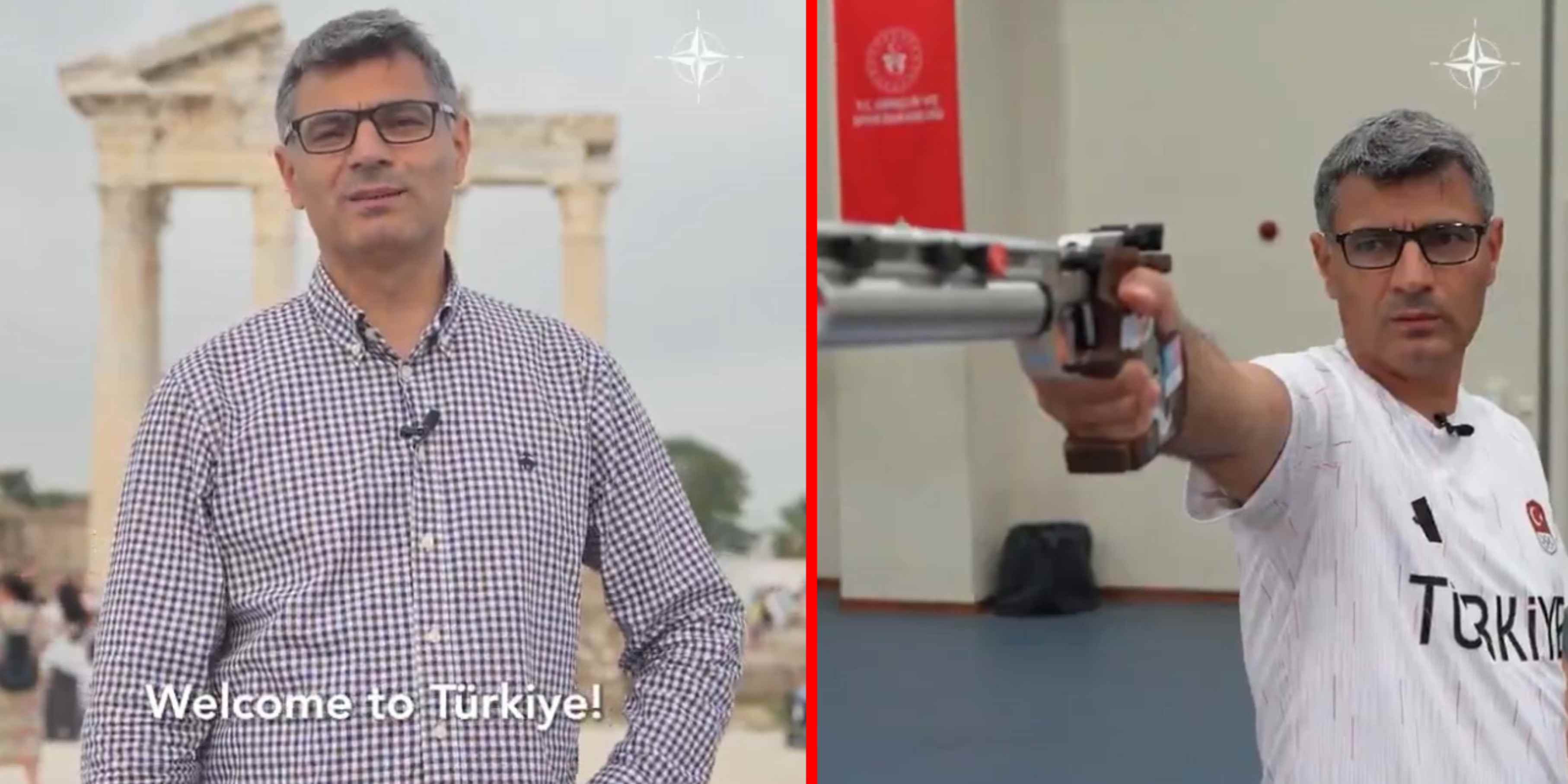 NATO, Yusuf Dikeç'i paylaştı