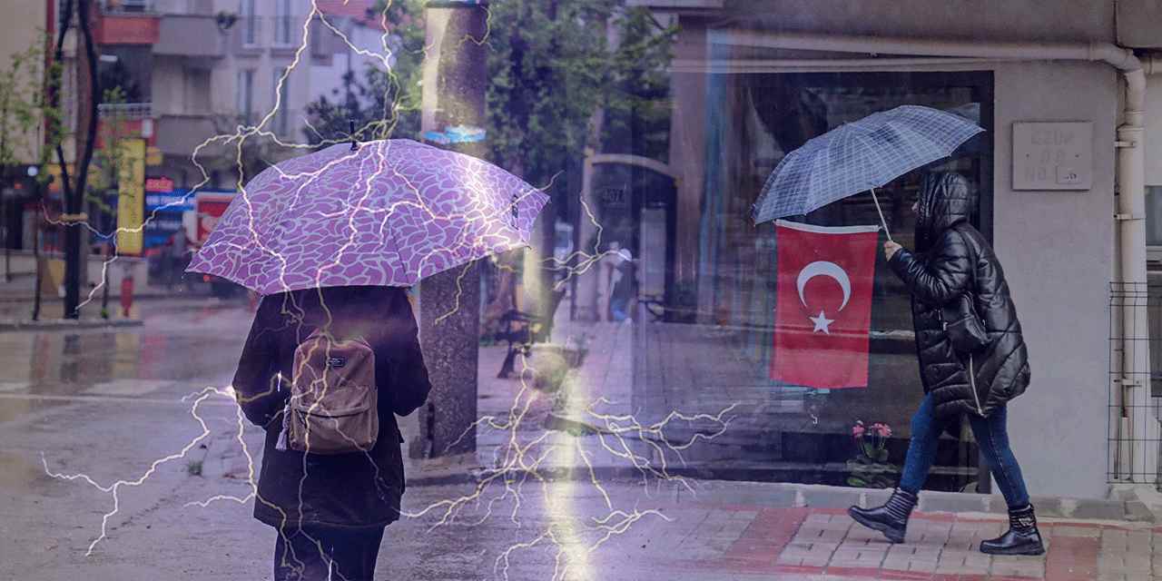 Meteorolojiden 15 kente sarı kodlu uyarı: İstanbul'da yağış kuvvetlenecek
