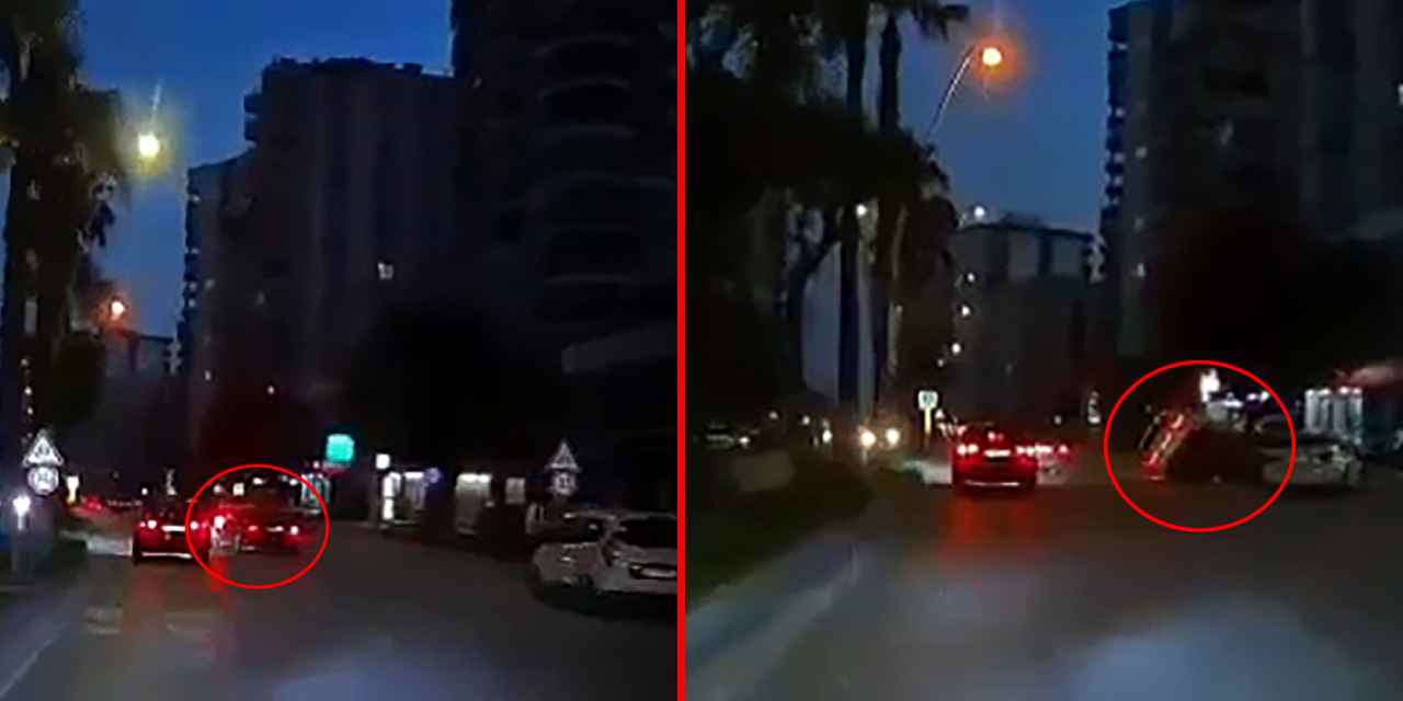 Makas attı, trafiği birbirine kattı: Ehliyetsiz çıktı