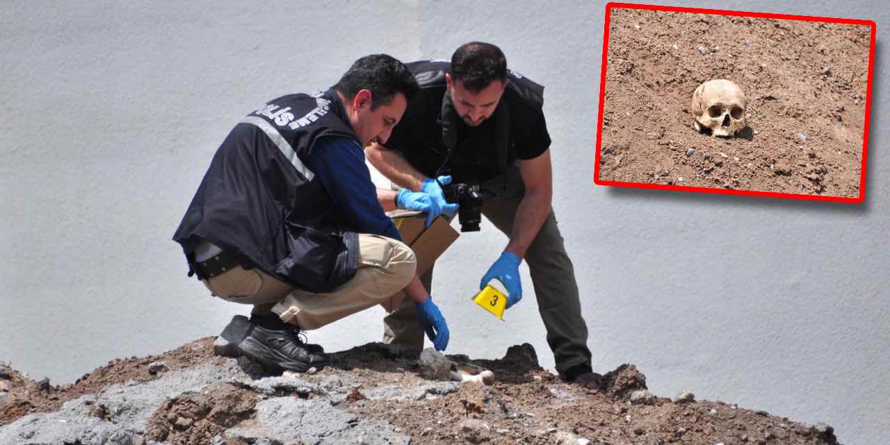 Okul inşaatından çıktı: İnsan kafatası ve kemiklerin kime ait olduğu araştırılıyor