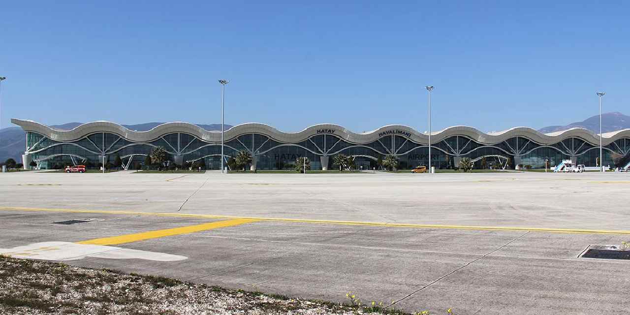Hatay Havalimanı 1 ay kapalı kalacak