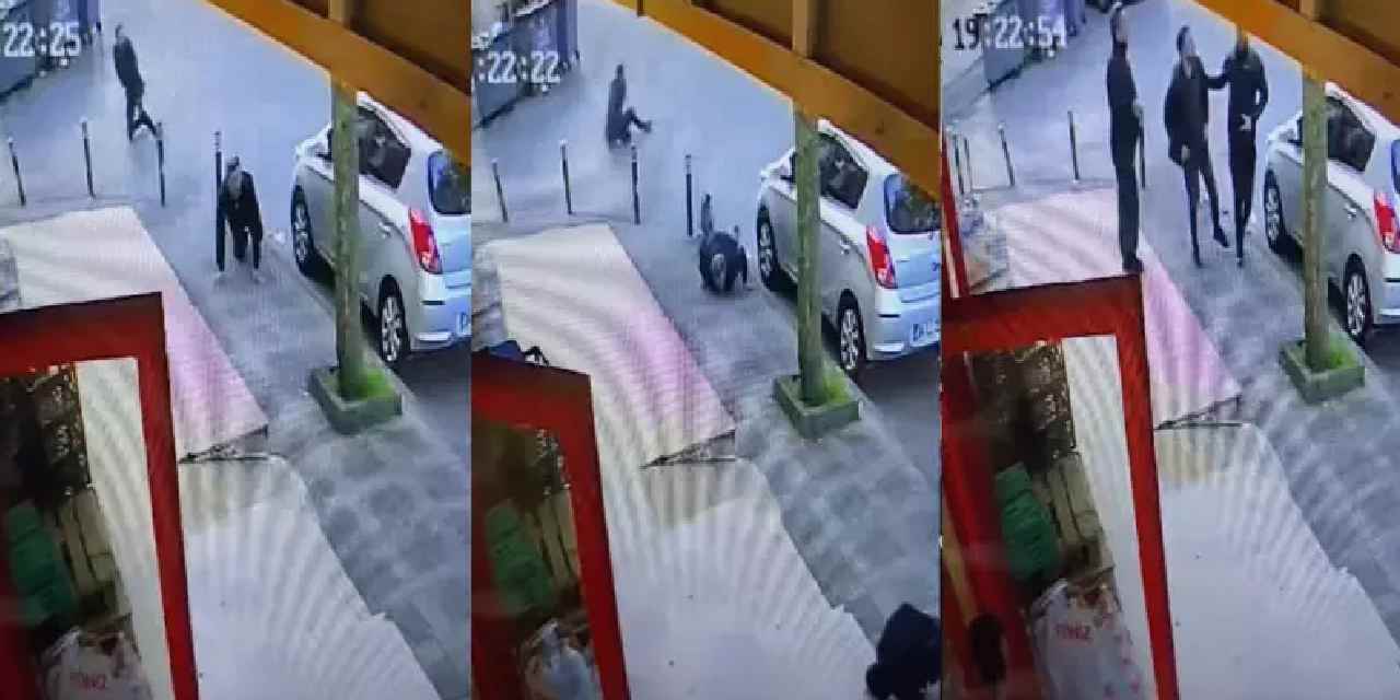 Dehşet anları kamerada: Motosikletli saldırgan araçtan inen adama kurşun yağdırdı