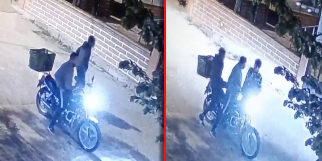 Motosikletle uyuşturucu satışı yaptılar: O anlar kamerada