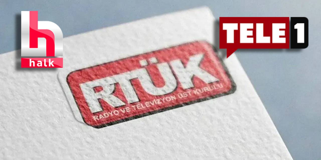 RTÜK'ten Halk TV ve TELE 1'e para cezası