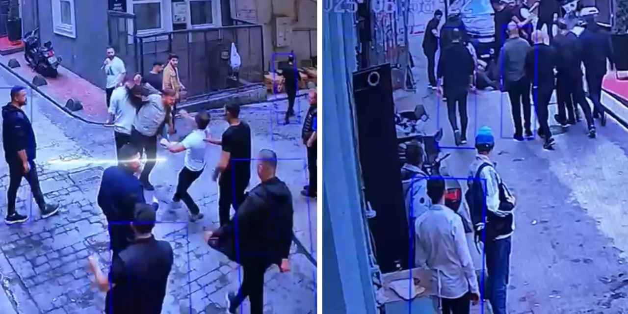 Taksim'de beyzbol sopalı hesap kavgası: Silah gösterip zorla paralarını aldılar