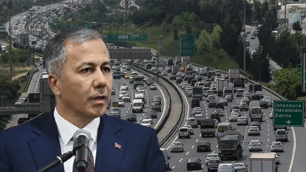 Bakan Yerlikaya açıkladı: Bayramda bu araçlar trafiğe çıkamayacak