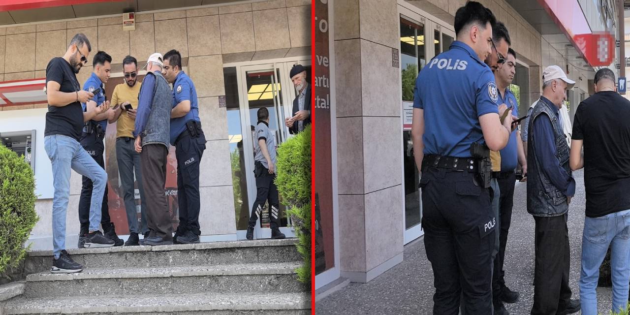Yaşlı adamı dolandırılmaktan banka görevlisi kurtardı