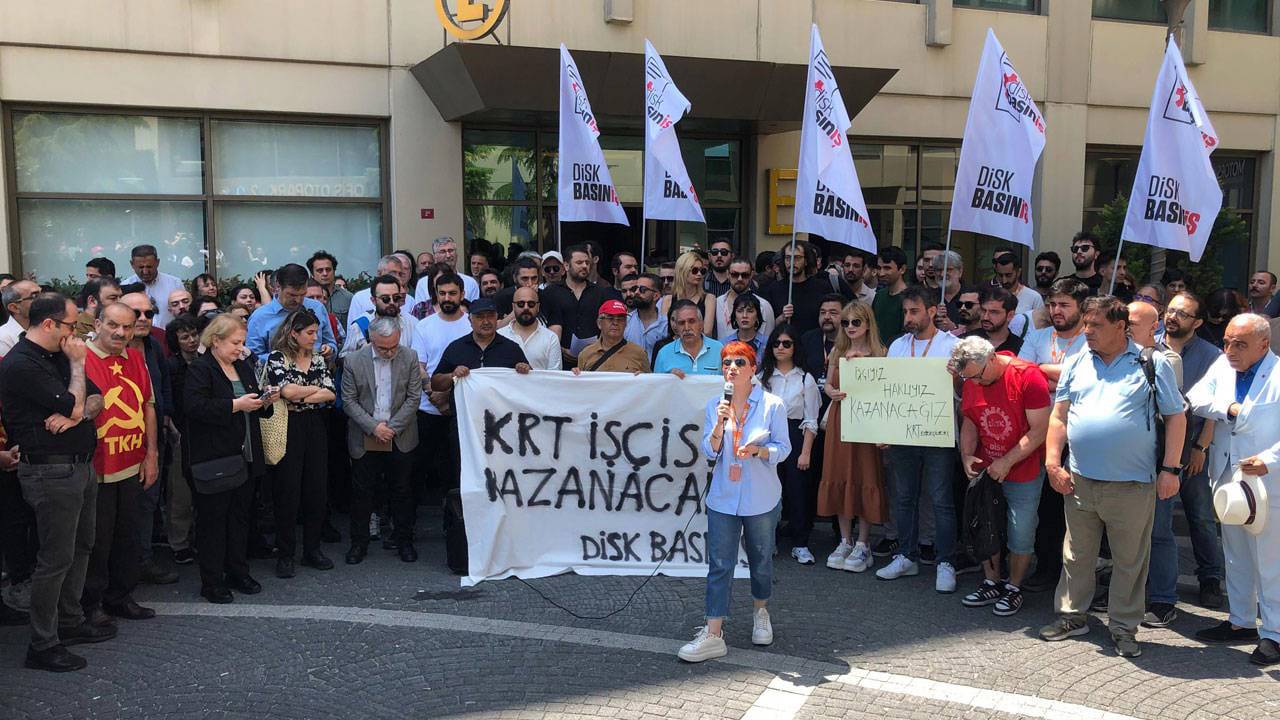 KRT TV'de direniş 12. gününde: İşverenle ilk görüşme yarın