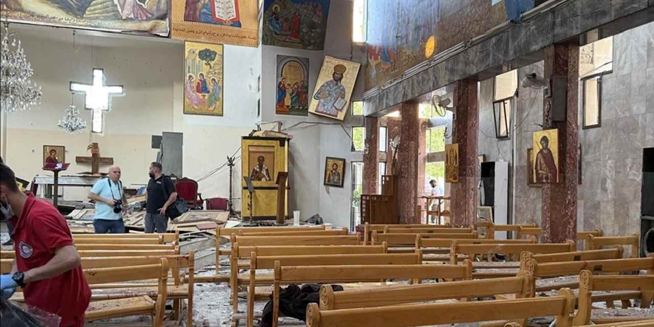 Şam’da kilisede patlama: 20 kişi hayatını kaybetti, 52 kişi yaralandı