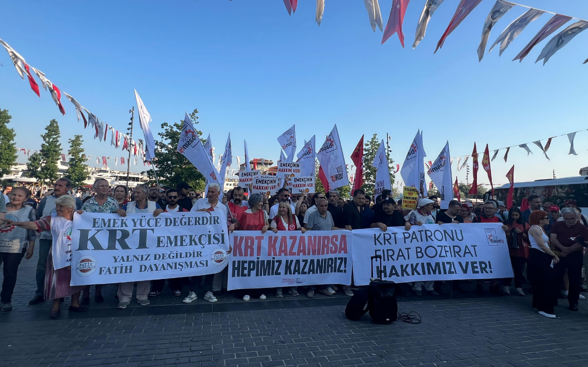 KRT'de 20 günlük direniş sona erdi: Çalışanlar kazandı!