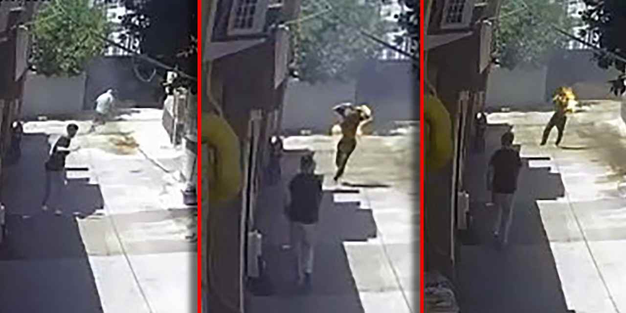 Bile bile yeğenini yaktı, O da yetmedi suçu ağabeyinin üstüne attı: Korkunç olay kamerada
