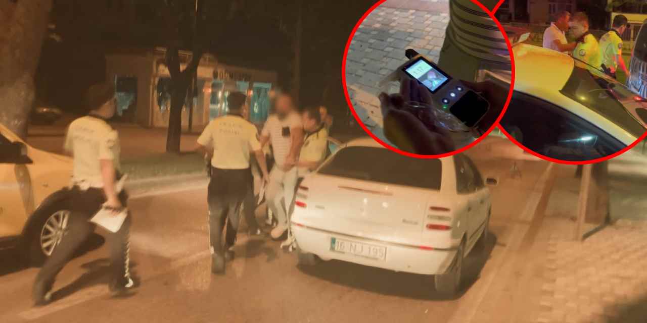 Dur ihtarına uymadı aracını polislerin üzerine sürdü: Savunması pes dedirtti