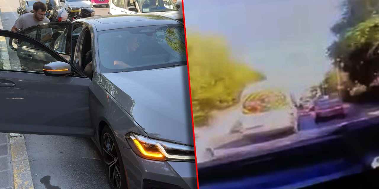 Amerika'dan getirilen araba ile trafiğe çıktı: Dakikalar sonra felaketi yaşadı