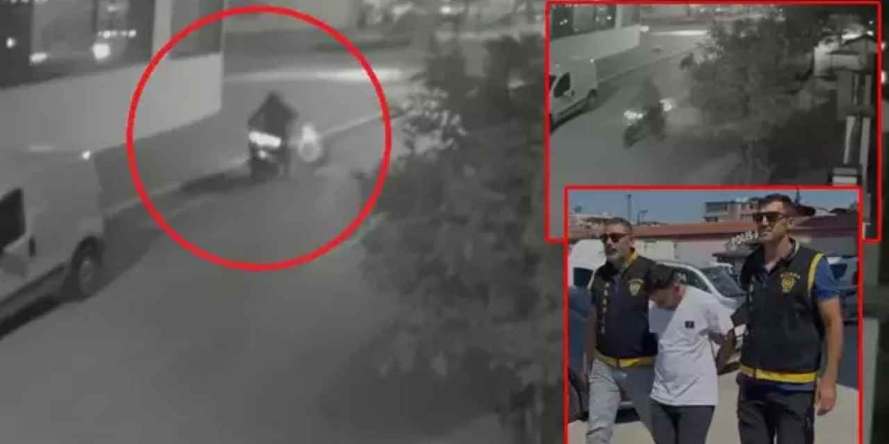 Kadını yerde sürükleyip, çantasını gasbettiler: O anlar kamerada