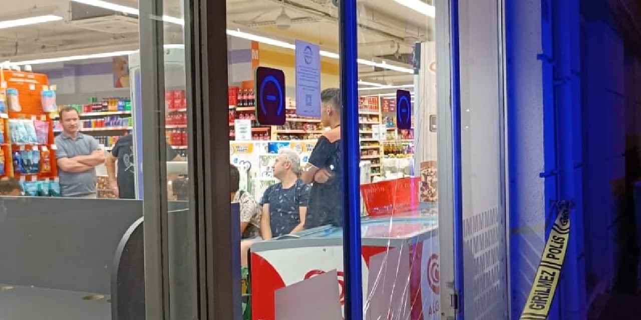 Kasa sırası tartışması kanlı bitti: Silahla vurdu sonra kaçtı