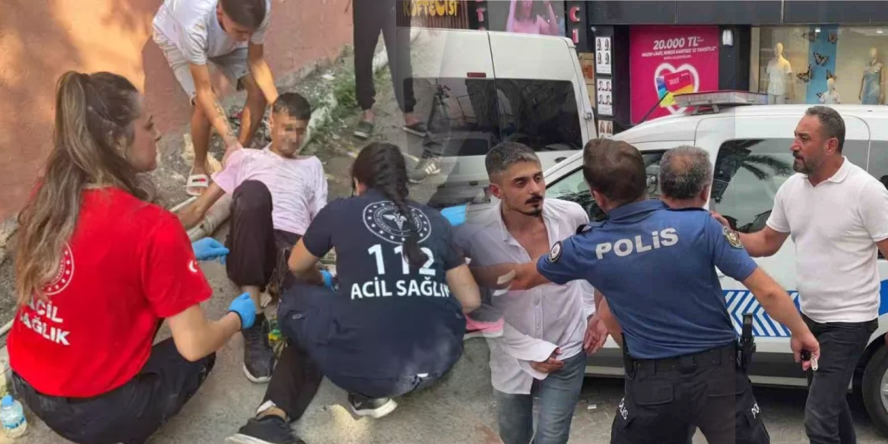 "Ne bakıyorsun?" diye başladı, silahlar konuştu!