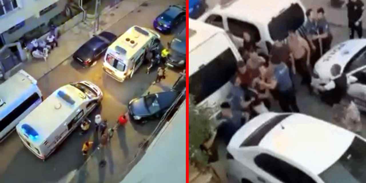 Sosyal medyada tartıştılar, sokağa indiler: 2'si polis, 4 kişi yaralandı