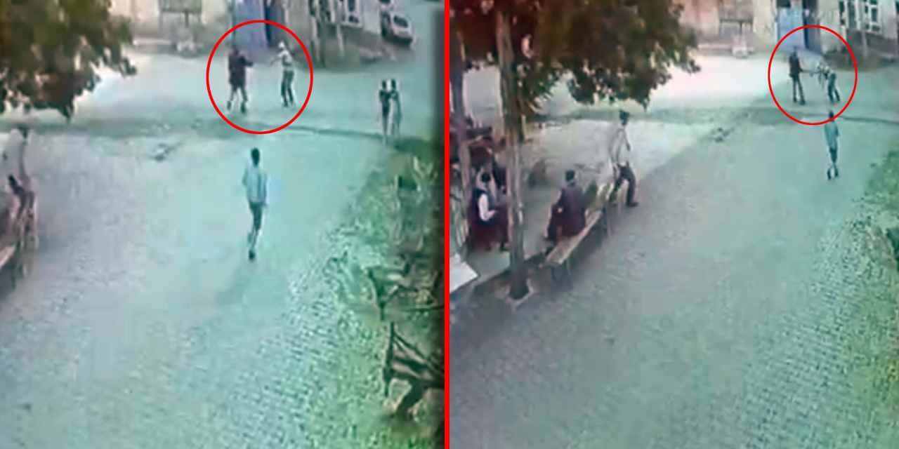 Köy meydanında karşılaştığı yeğenini vurdu: O anlar kamerada