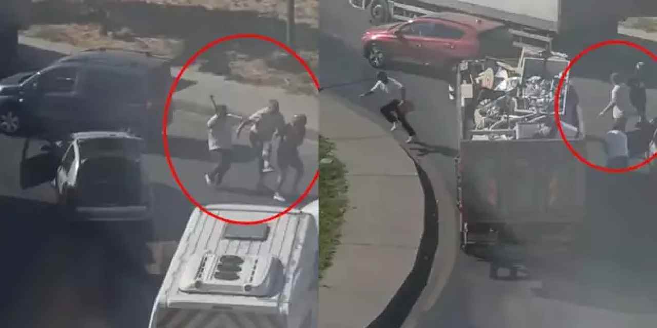 İstanbul trafiğinde dehşete düşüren görüntü! Keserle saldırdı: Ortalığı birbirine kattı
