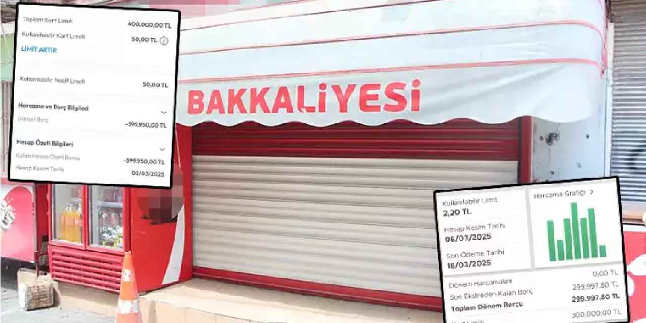 30 yıllık bakkal kayıplara karıştı: Tüm birikimleri buhar oldu