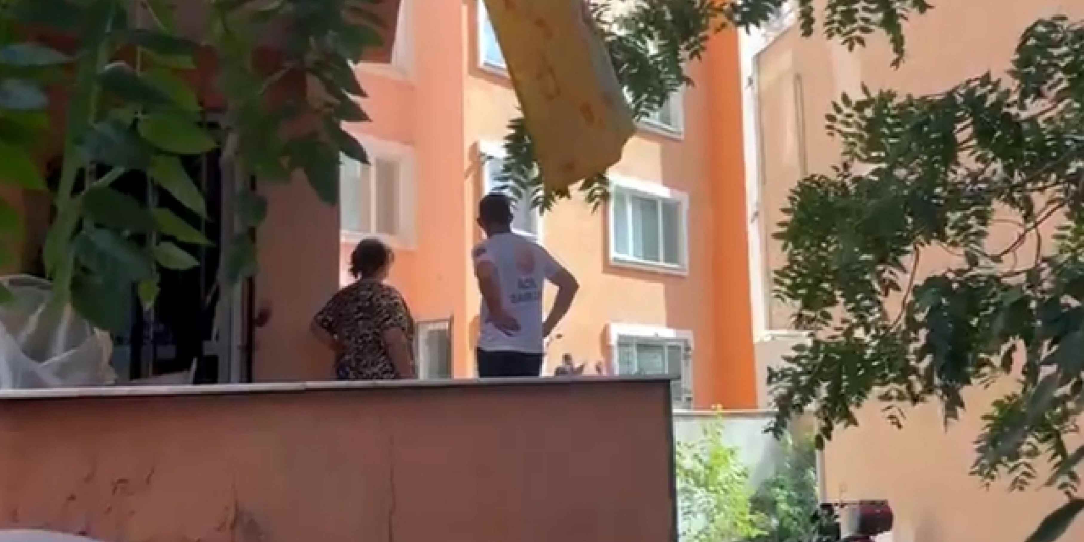 5'inci kattaki evine pencereden girmek istedi: Felaket kaçınılmaz oldu