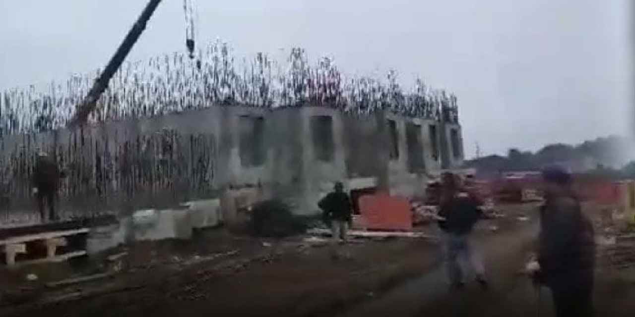 8.8’lik felaketin tanıkları Türk işçiler oldu: Bartınlı inşaat işçileri deprem anını görüntüledi