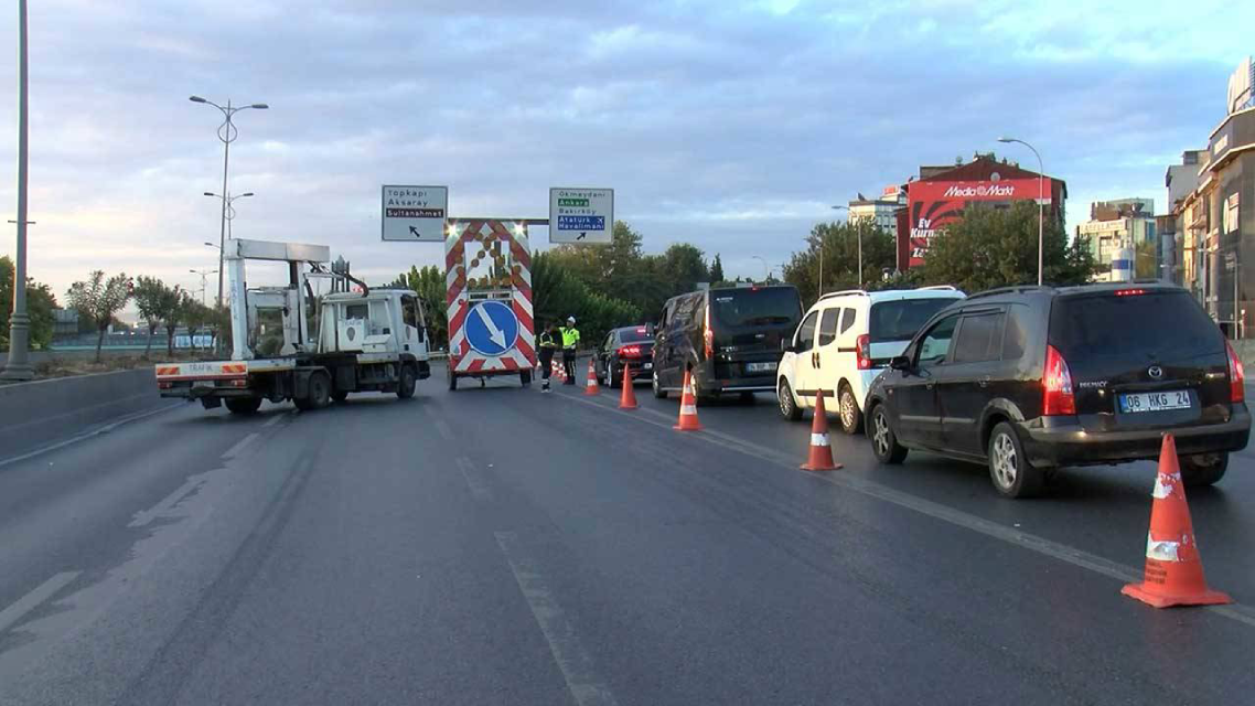 İstanbullular dikkat! Vatan Caddesi trafiğe kapatıldı