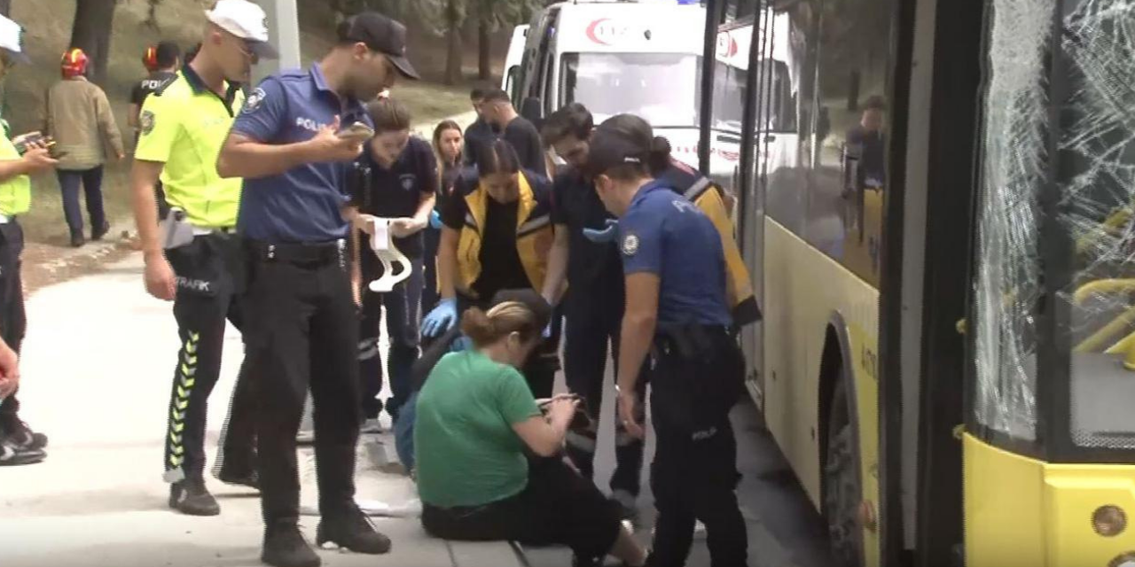 İstanbul’da korkunç kaza! Tır otobüsün üzerine devrildi | Son dakika