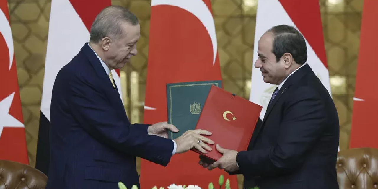 Erdoğan ve Sisi zirvesi: Ticaret hedefi 15 milyar dolar