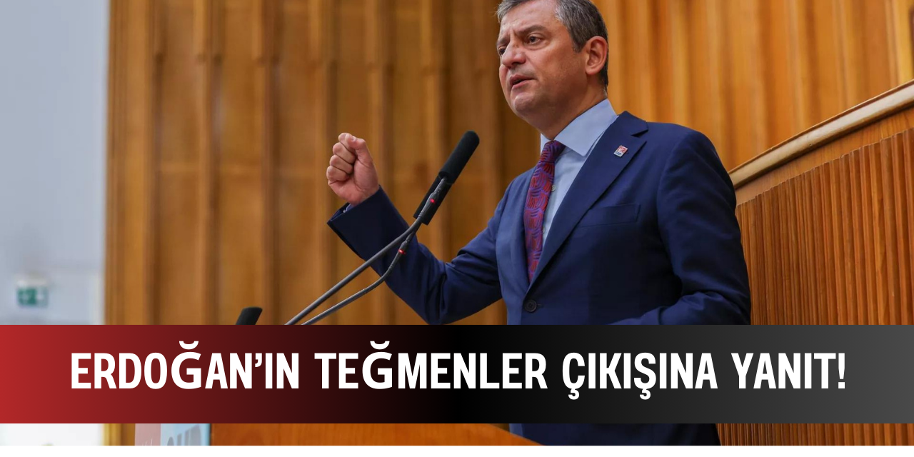 Özgür Özel'den Erdoğan'ın teğmenler çıkışına yanıt!