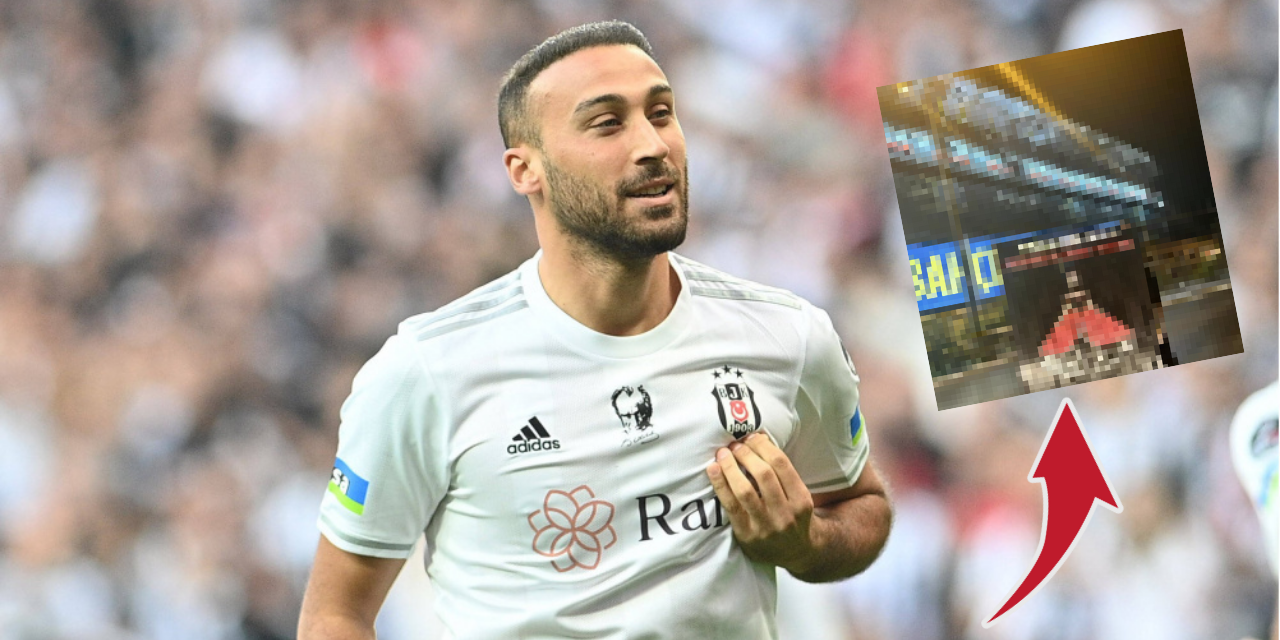 Beşiktaş taraftarlarından Cenk Tosun'a olay gönderme