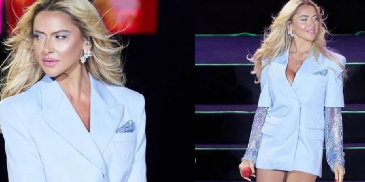 Hadise'den muhteşem sahne şovu! 'Biz dün akşam neler yaşadık'