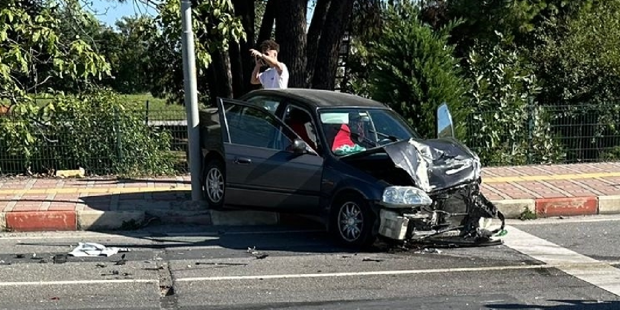 Samsun’un 19 Mayıs ilçesinde meydana gelen trafik kazasında 5 kişi yaralandı