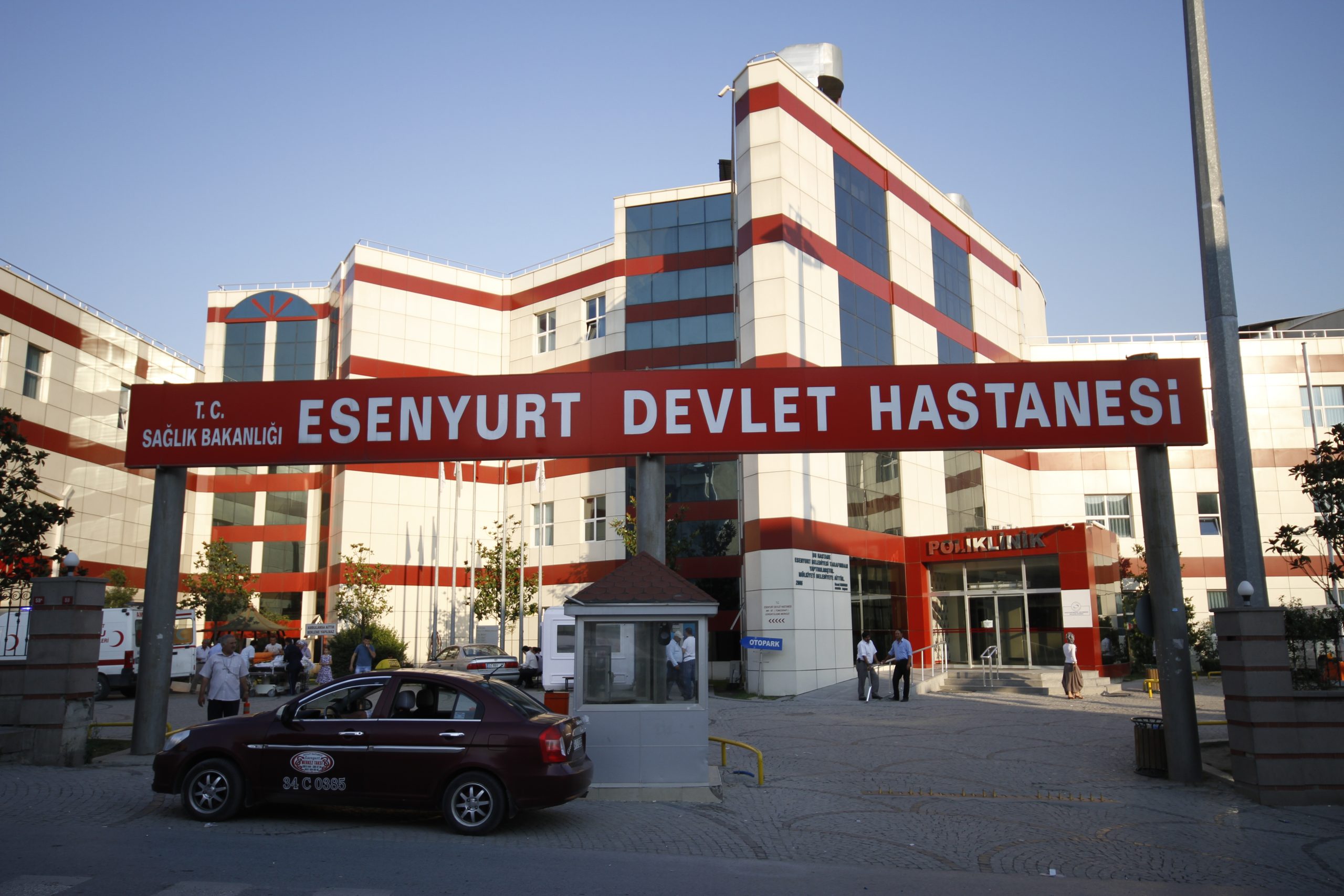 Esenyurt Devlet Hastanesi'nde yangın