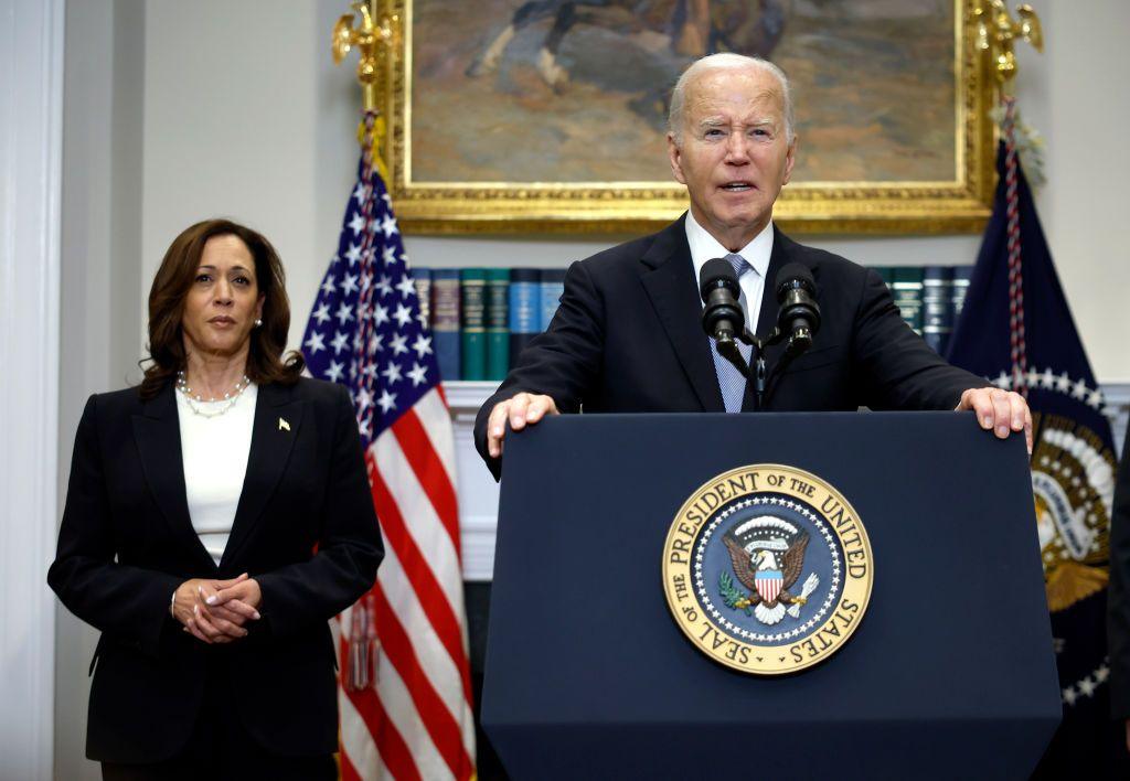 Joe Biden'dan Kamala Harris'e Destek