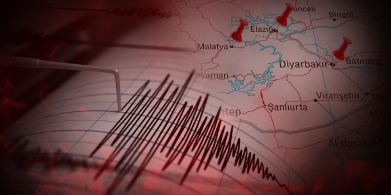 Malatya merkezli korkutan deprem kameralara böyle yansıdı!