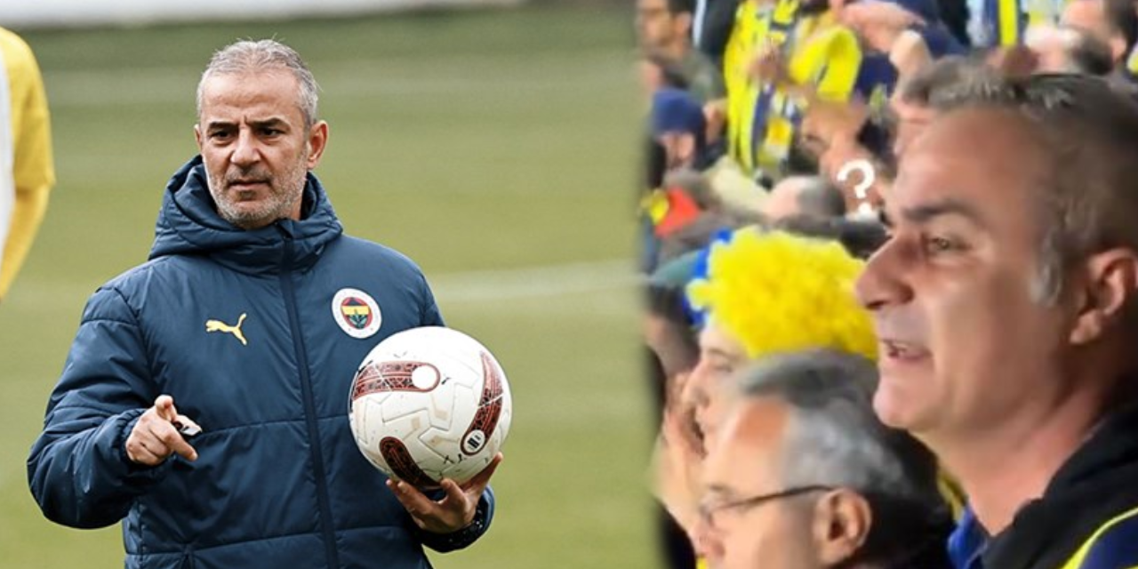 Fenerbahçe tribünlerinde şaşırtan benzerlik! Taraftarı görenler İsmail Kartal sandı